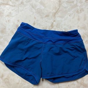 Lululemon 4” Blue Shorts